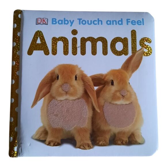 Baby Touch and Feel Animals Book - Gold - Picture 1 of 1